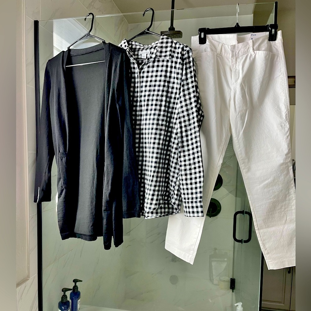 New Women Clothing & Boots Lot - Well Cared For - Loft, Downeast, Old Navy, Lulu